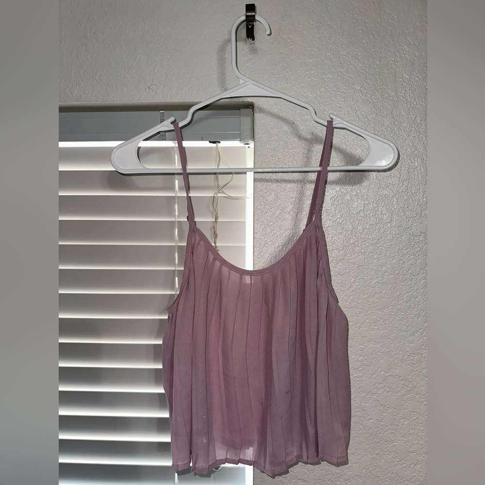 Pink tank top